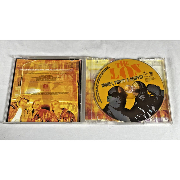 The Lox Money Power & Respect CD Vtg 1990s East Coast Hardcore Rap Hip Hop Album - Picture 4 of 7